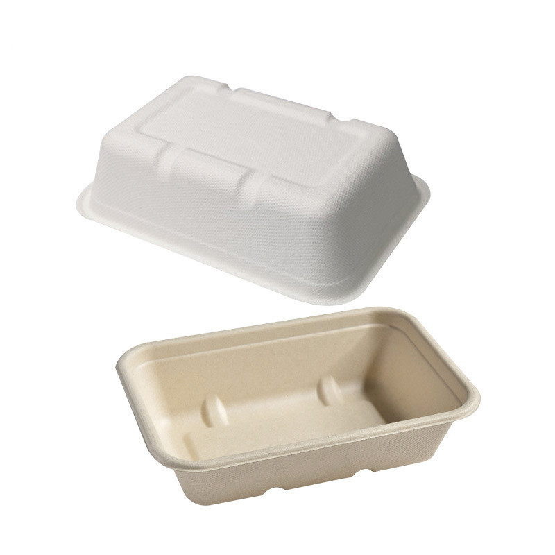 Sugarcane Lunch Box Biodegradable Compostable Food Container for Estimated Delivery Time