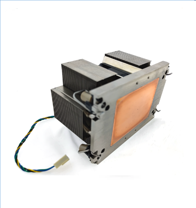 2U LGA4677 Server CPU Cooler M87 Active Heatsink Copper Base Heat Pipe 4Pin PWM Fan