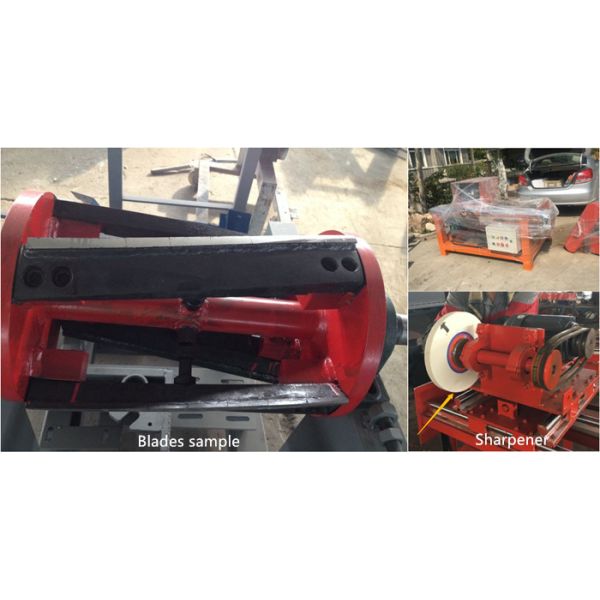 Glassfiber Waterproof Recycling Rag Cutting Machine