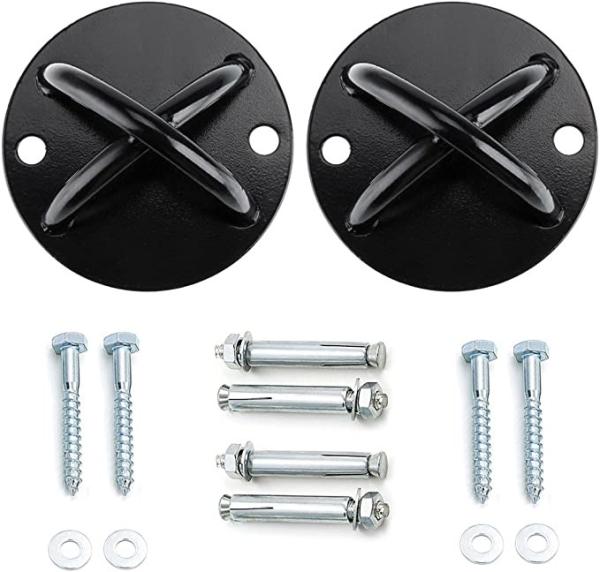 1mm Thickness Ceiling Mount for Holding Drills Suspension Straps Rings Yoga Swing Hammock