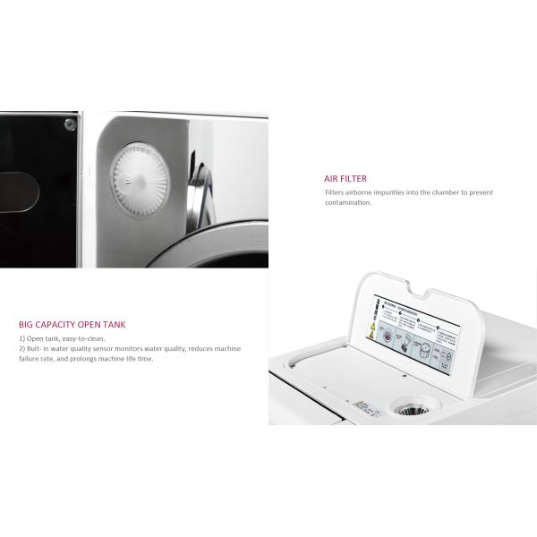 ABS Auminum Alloy Portable Dental Autoclave Steam Sterilizer 110V 240V