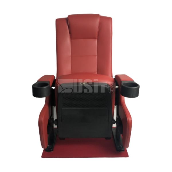 580mm Public Theater Seating Home Cinema Seats Conterweight System