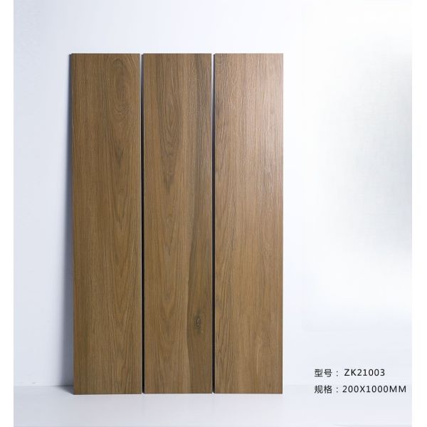 Living Room Rustic Wood Looking Porcelain Tile 150x900mm
