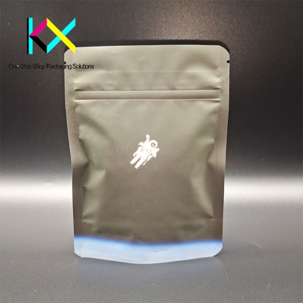 Stand Up Resealable Plastic Bags Aluminium Foil Pouch Packaging Smell Proof For Oats