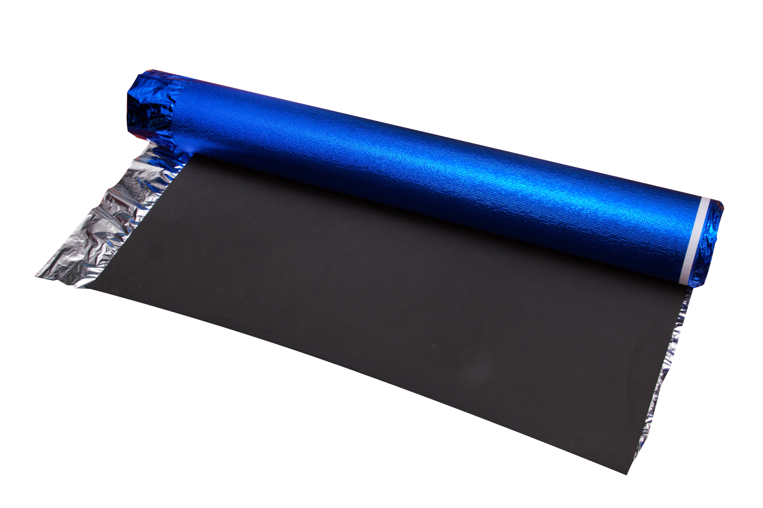 2mm  Non Allergenic EVA Foam Underlayment Blue Aluminum Film Moisture Proofing