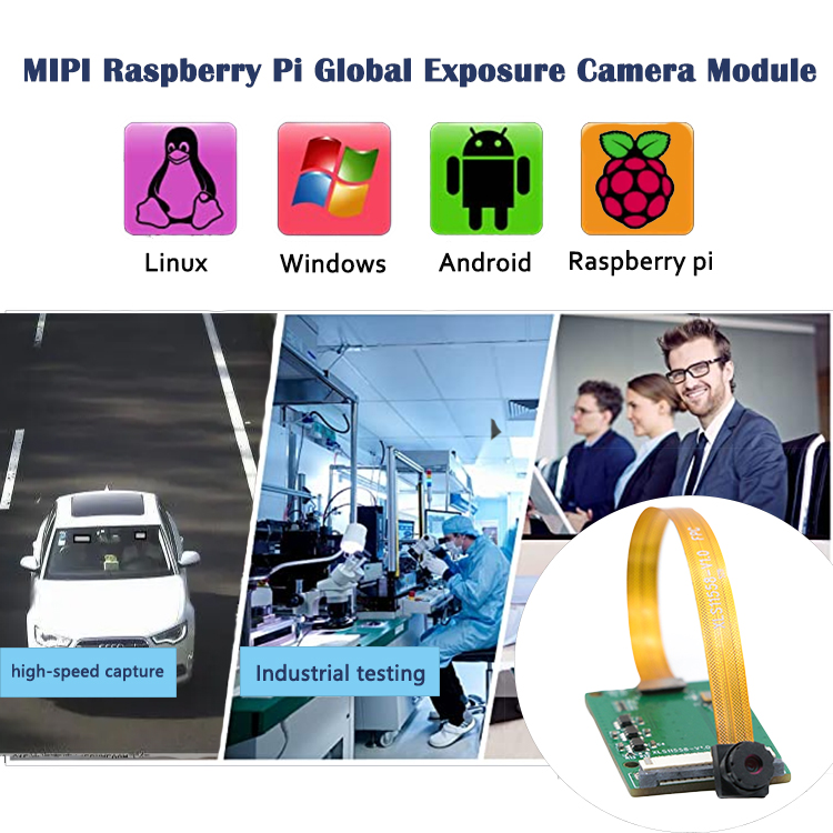 OV9281 модуль камеры датчика 1MP MIPI для промышленного испытания