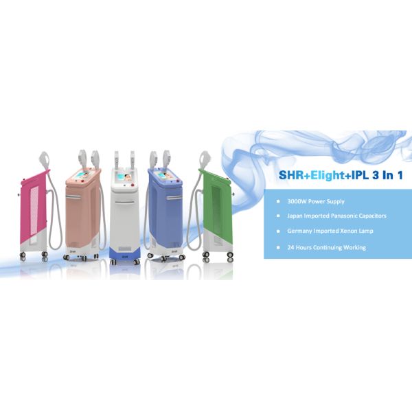 Factory Multifunctional Medical laser hair reomva SHR+OPT+Elight+ RF +Laser beauty IPL shr