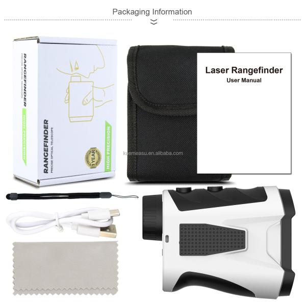 500 Yd Digital Laser Rangefinder Golf Distance Measuring Instrument 905nm Laser Wavelength