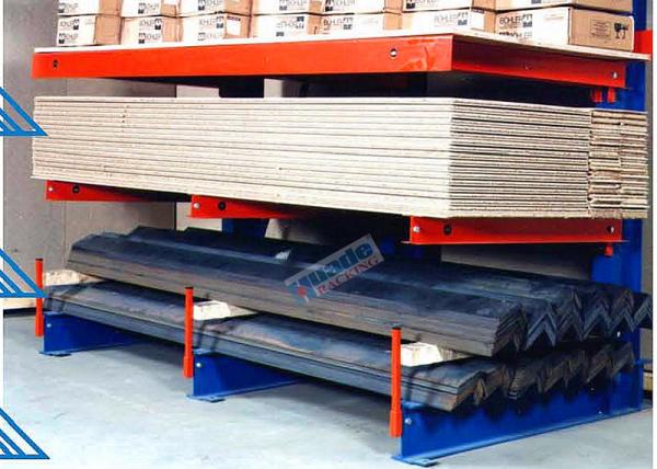 Flexible Cantilever Racking Heavy Duty Storage Racks Hot Dip Galvanization Surface Finish