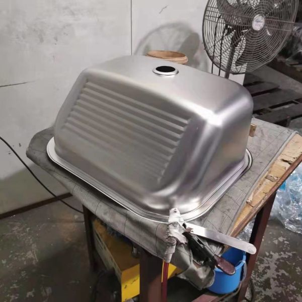 Utility Mount In Table wall Mounted Bathroom Stainless Steel Sink Laundry