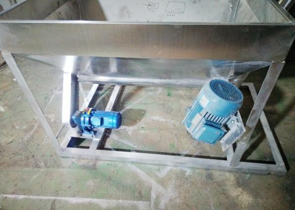 Stainless Steel Powder Screw Feeder , Simple Duravble Powder Filling Packing Machine