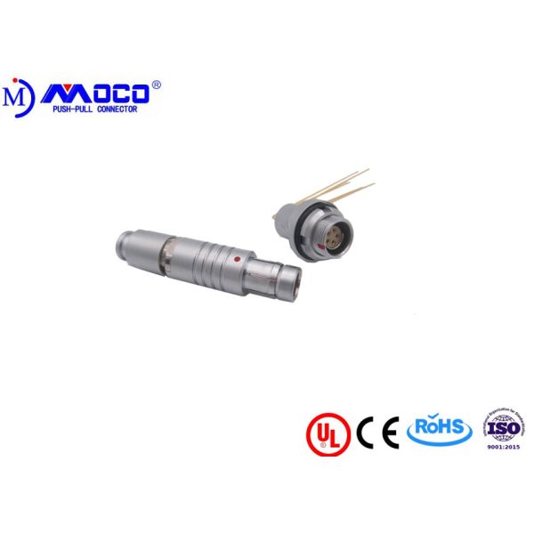 Noyau masculin et femelle de Fischer de connecteur circulaire de bâti de panneau