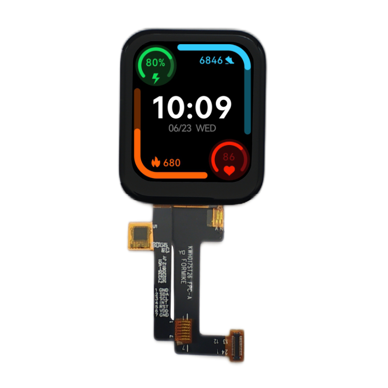 MCU LCD Panel Display Module 240x280 TFT Touch Screen With OCA Bonding