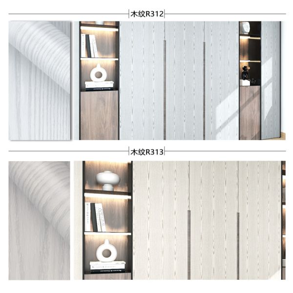 Functional PVC Decorative Film for Cabinet Door Moisture-Proof PVC Membrane Foil