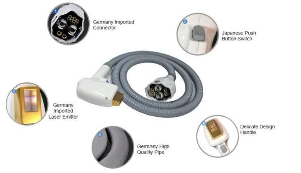 808nm diode laser hair removal/hair removal laser machine price/fiber coupled laser device