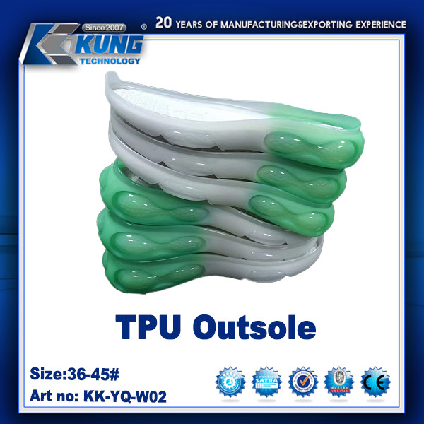 Antiwear подошва ботинок бега ЕВА резиновая, универсальный материал TPU единственный