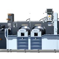 MDC-360 más cuatro estaciones flexo para laminar laminado de estampado en frío y máquina de corte de matriz plana o rotativa
