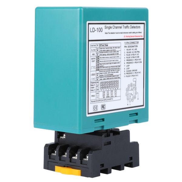 Easy Integration Loop Detector for Smart Cities RoHS Compliant Package Size 136*86*52 mm Self-turning range 20-2000uh