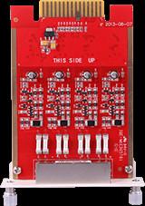 Analog Trunk PBX Telephony 4 Fxo Module Loop Current Range 13-110mA