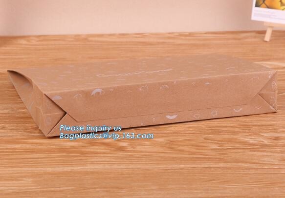 Brown Paper fresh Flower Carrier Waterproof Kraft Bags,Brown Paper Fresh Flower Carrier Bag Shopping Bags With Logos