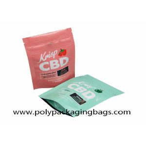 CMYK Panton Printing Child Resistant Zipper 200 Micron Self Sealing Bag