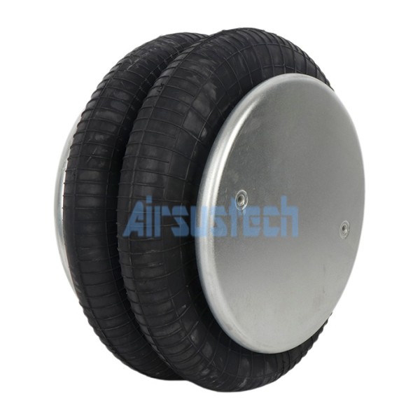 2B12-343 578-92-3-309 Goodyear Double Bellow Air Spring G1/4 Air Inlet Offset 73MM