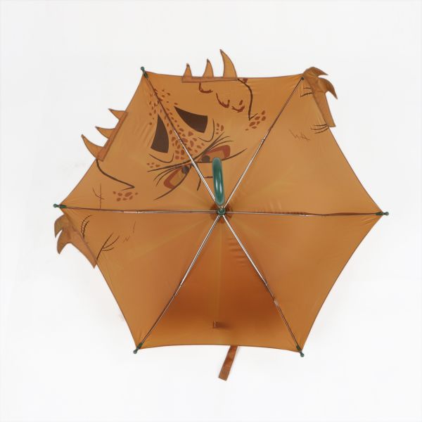 19 Inch Fox Kids Rain Umbrella 190T Polyester Toddler Boy Umbrella Logo Customize