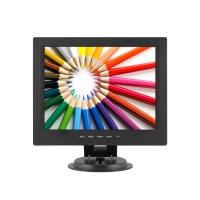 CE FCC Rohs TFT 12 pouces Moniteur LCD 1024*768 300cd M2 DVI Entrées BNC