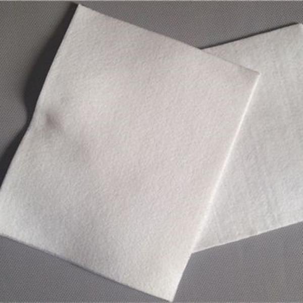 Pure White 250g/sqm Polypropylene Nonwoven Geotextile Prevention Intermixing Between Soil Layers  Highway Expressway