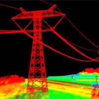 proceso de Geosun GS-260X PPK RTK del sistema de exploración de LiDAR del abejón de la inspección de la línea eléctrica 500kv