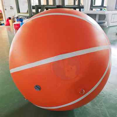 Giant Inflatable Basketball Replica for Sports Events Brand Promotion and Outdoor Advertising