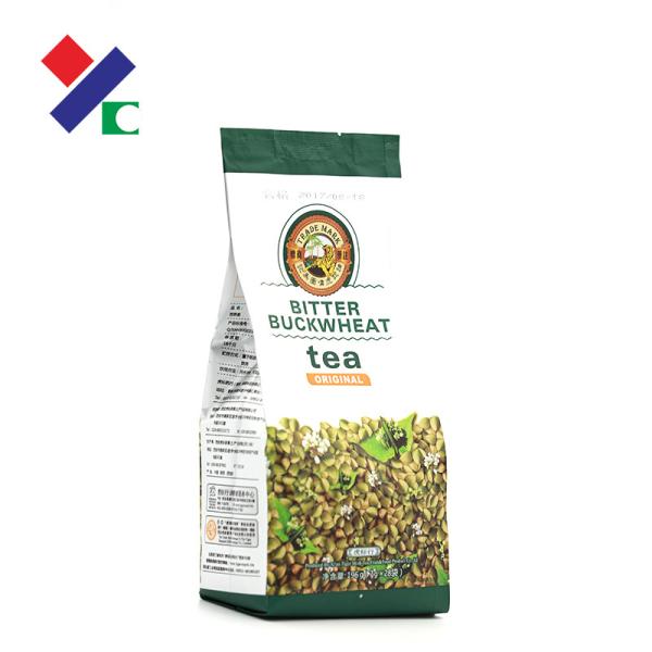 Resealable Side Gusset Bags Zipper 1kg / 500g Aluminum Foil For Coffee Bean