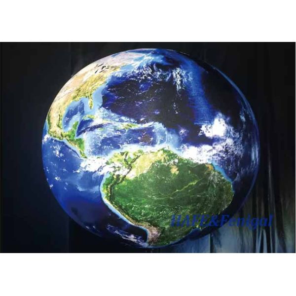 3M Реклама Гигантский гелий ПВХ Баллон Земля светодиодные надувные планеты для декораций