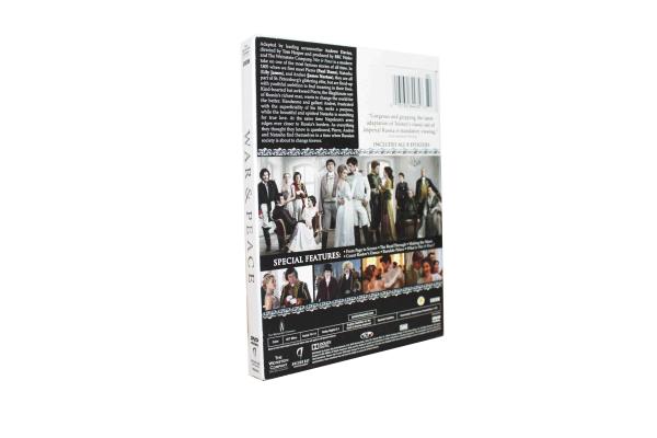 Free DHL Shipping@Hot TV Show TV Series War And Peace MiniSeries BoxSet Wholesale!!