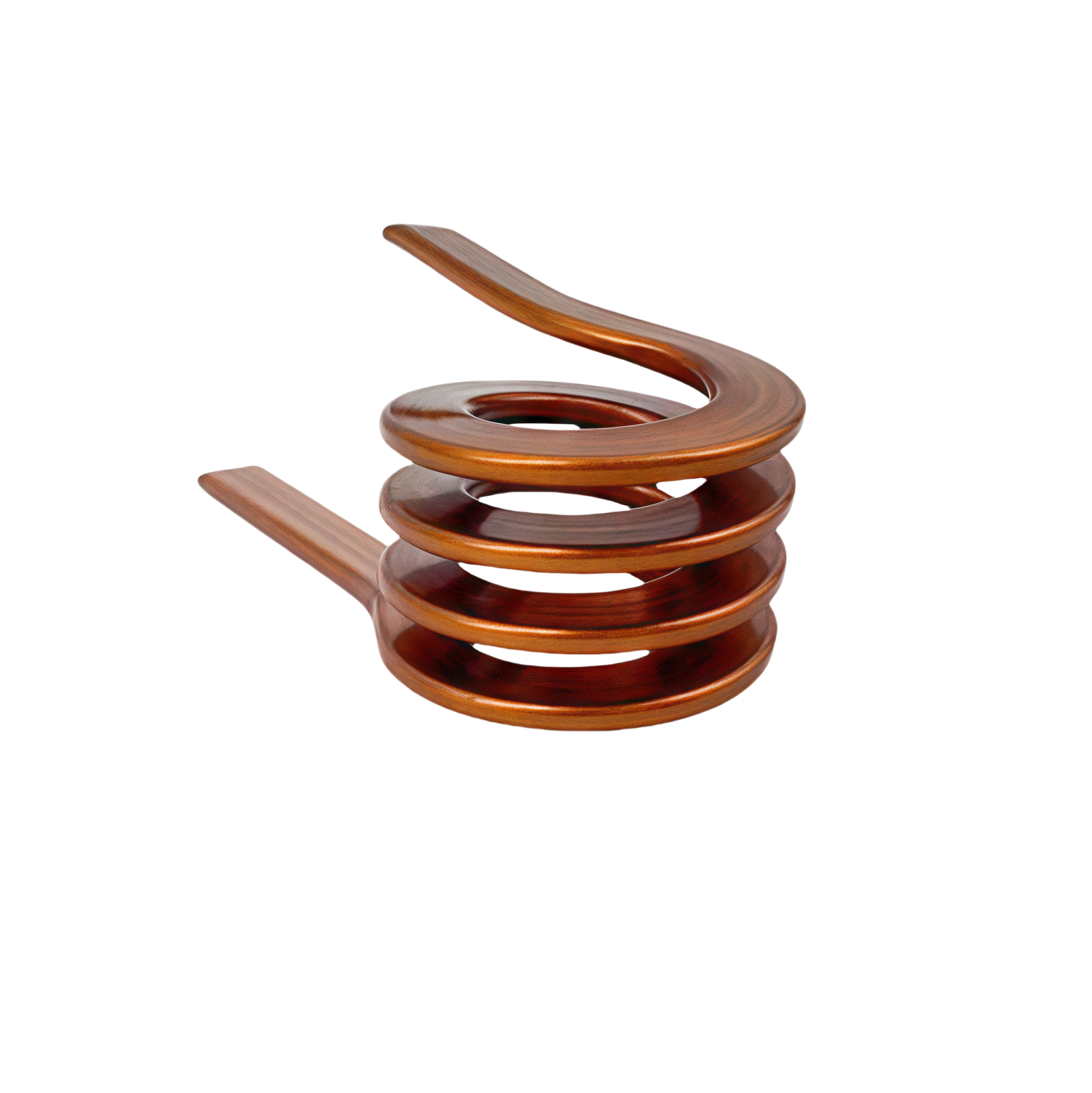 Enameled Flat Copper Wire Air Core Coil Magnetic Inductor with 50KHz ~ 500KHz Frequency Range and Customized Winding