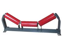 Heavy Duty Troughing Idler Roller Conveyor Belt Components For Mining Material Handling