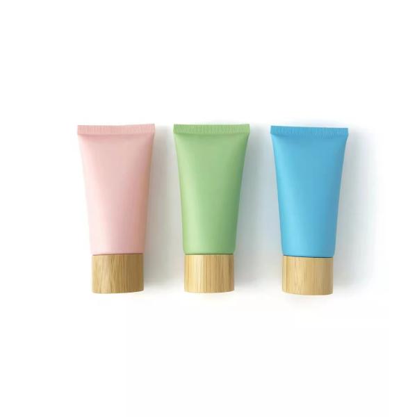 50 ml 60 ml 80 ml tube de pressage en plastique pour emballage cosmétique