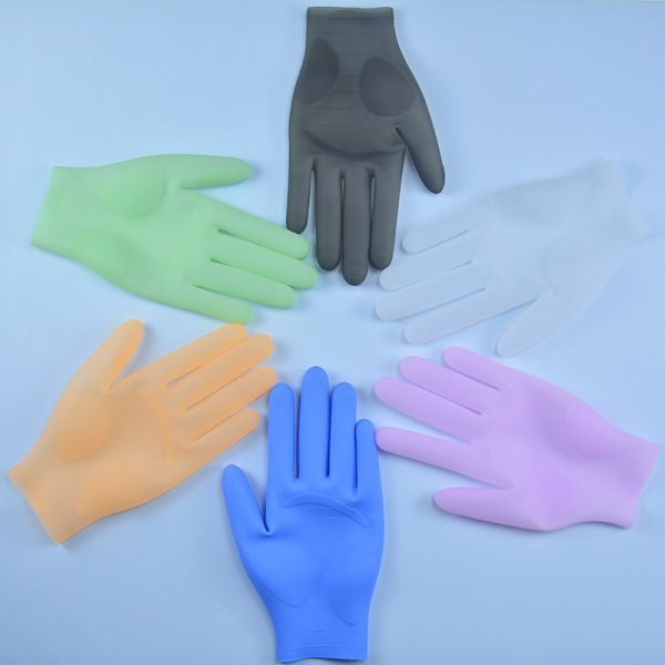 Epoxy Gloves Silicone Gloves for Resin Reusable Safe Silicone Gloves for DIY Crafts Mitten Crystal Epoxy Casting Gloves