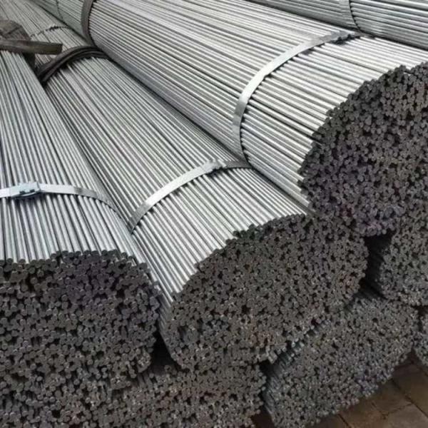 Q235 Galvanized Steel Bar 480mm Round Iron Hot dipped For Bright surface