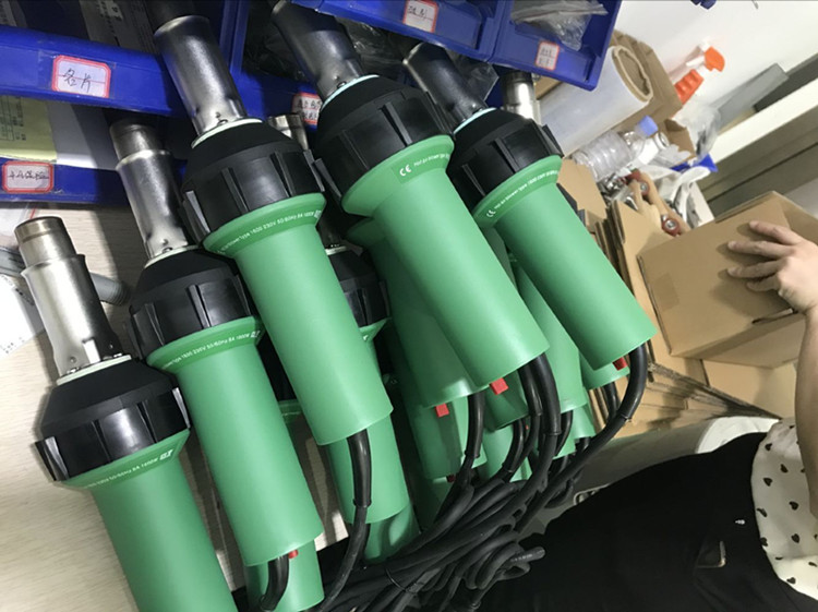 Портативное оружие заварки пластмассы горячего воздуха 1600W с дисплеем температуры