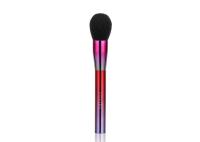 Fibre synthétique de Vegan de BASF de gradient de maquillage de poudre de noir rouge métallique de brosse