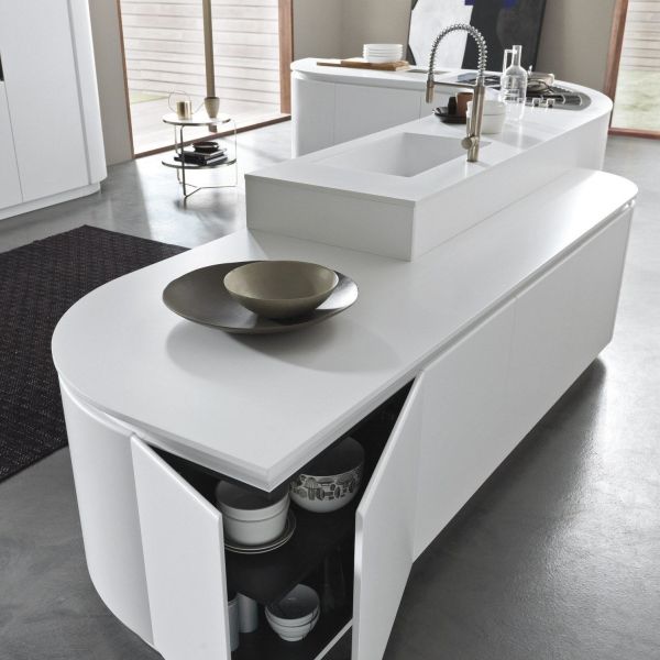 Unidades de cocina de diseño de melamina blanca conjunto completo de gabinete de cocina inteligente