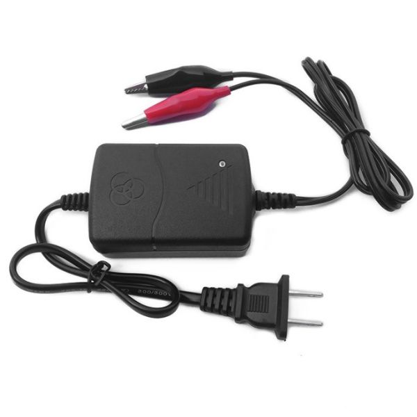 C-Power 12V 1A Battery Charger Lead Acid Tablet Charger Adapter with QC2.0 Function