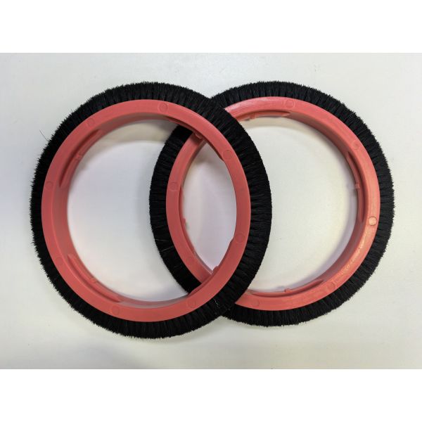 Stenter Machine Parts Monforts Big Brush Bristle Material Tapered Pig Hair 220mm Outer Diameter