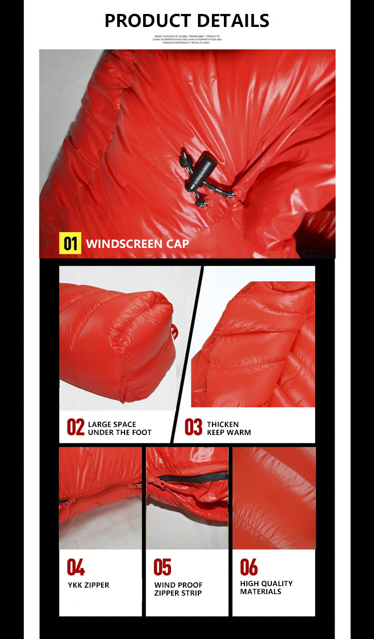 Explosive New Products China Wholesale Sleeping Bag Ultralight