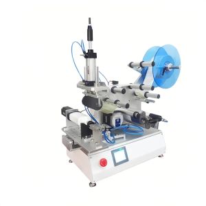 Multi Functional Bottle Labeling Machine 300W Semi Automatic Bottle Labeler 220V