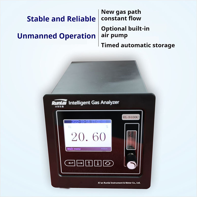 Metal Portable O2 Purity Analyzer For Gas Measurement
