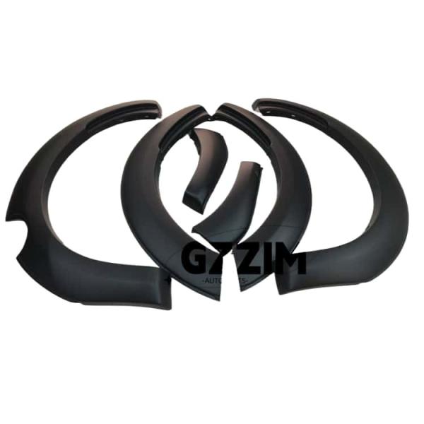 L'éclairage de l'aileron de voiture en plastique noir/blanc Pour Mazda BT50 2012