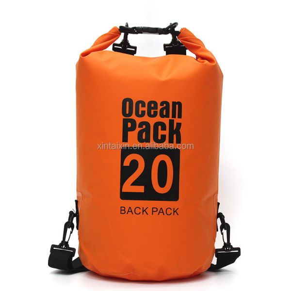 Ocean Pack 500D PVC Waterproof Dry Bag 20L Beach Camping