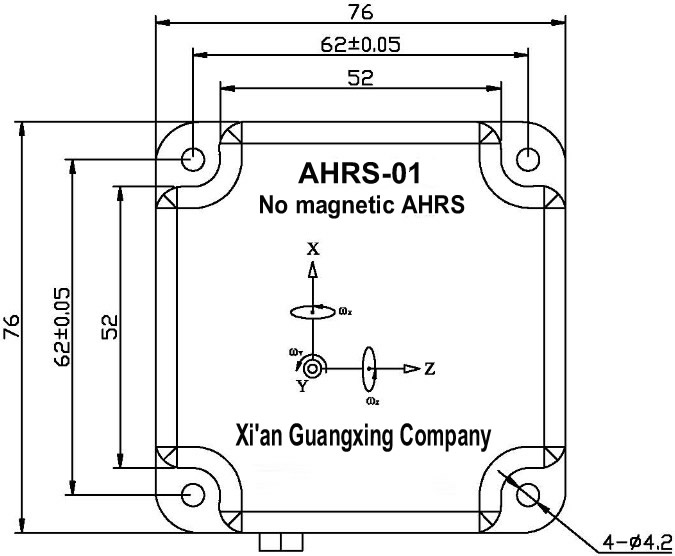 Digital Output RS - 232 Inclinometer Sensor For The Torpedo Trajectory Monitoring